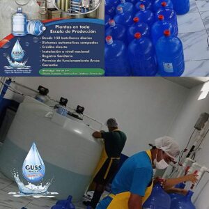 PLANTA ÓSMOSIS INVERSA MODELO STANDAR 300 BOTELLONES DÍA.