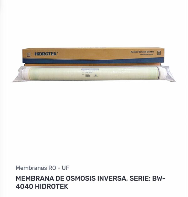 Membranas Ósmosis inversa Hidrotek -Frotec-CSM-Toray_Alta y Baja Precion/Porta Membranas Acero inoxidable/Fibra Alta densidad. - Imagen 3