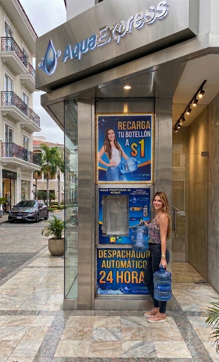 VENDING AUTOMÁTICO 24 HORAS ÓSMOSIS INVERSA - Imagen 3