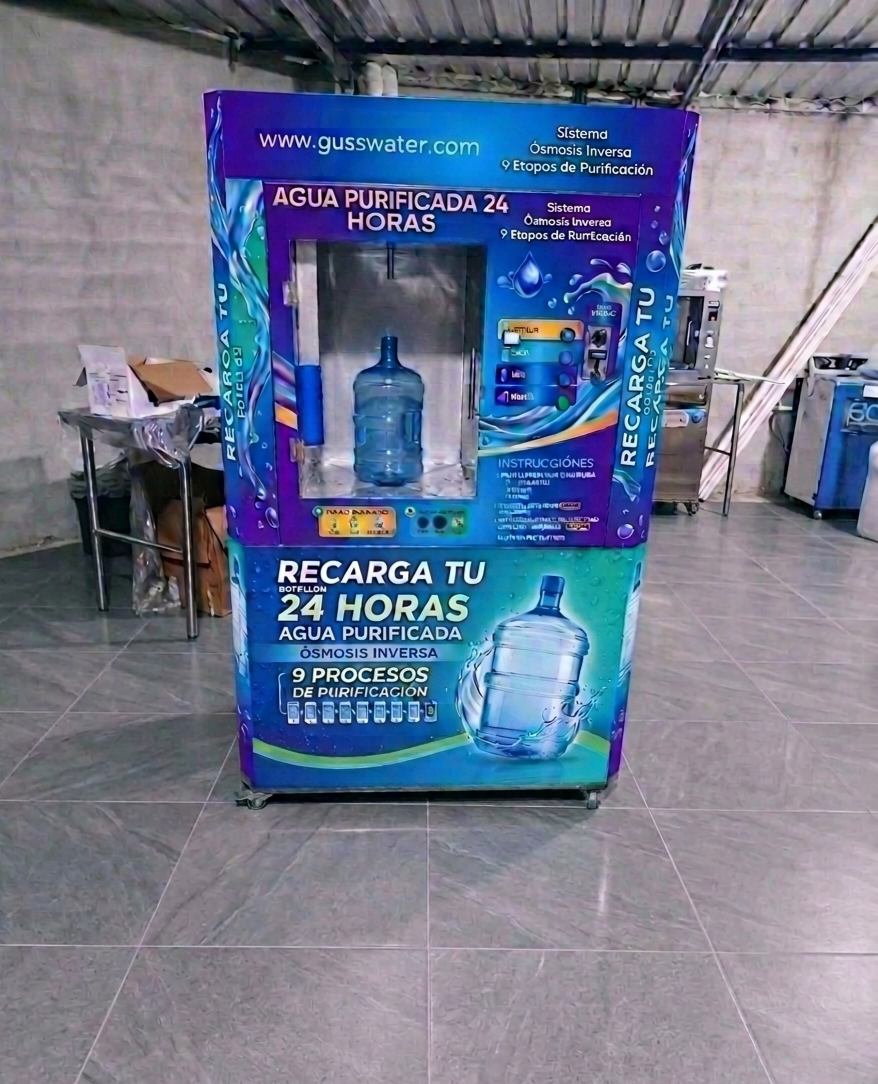 VENDING AUTOMÁTICO 24 HORAS ÓSMOSIS INVERSA - Imagen 4