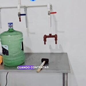 Planta Ósmosis inversa Modelo Estándar 300 Botellones día.