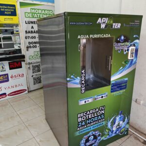 VENDING AUTOMÁTICO 24 HORAS ÓSMOSIS INVERSA DESDE 100 BOTELLONES DÍA