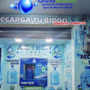 VENTANA DESPACHADORA AUTOMÁTICA 24 HORAS ÓSMOSIS INVERSA 300 BOTELLONES DÍA
