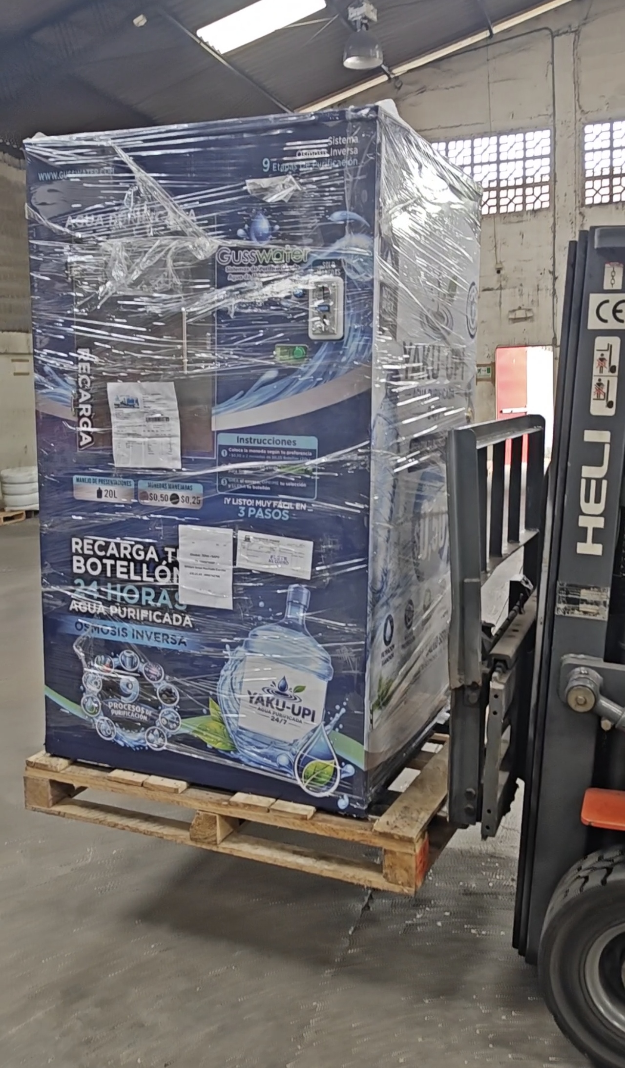 VENDING AUTOMÁTICO 24 HORAS ÓSMOSIS INVERSA DESDE 100 BOTELLONES DÍA - Imagen 3