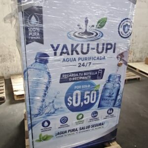 VENDING AUTOMÁTICO 24 HORAS ÓSMOSIS INVERSA DESDE 100 BOTELLONES DÍA